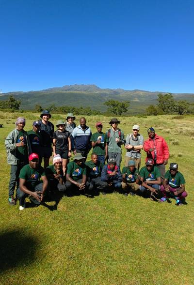 Hiking Mt. Kenya 8